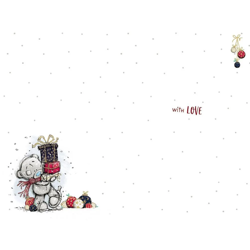 Aunty Sketchbook Me to You Bear Christmas Card Extra Image 1