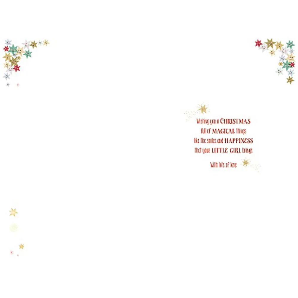 Baby Girl's 1st Christmas Tiny Tatty Teddy Me to You Bear Christmas Card Extra Image 1