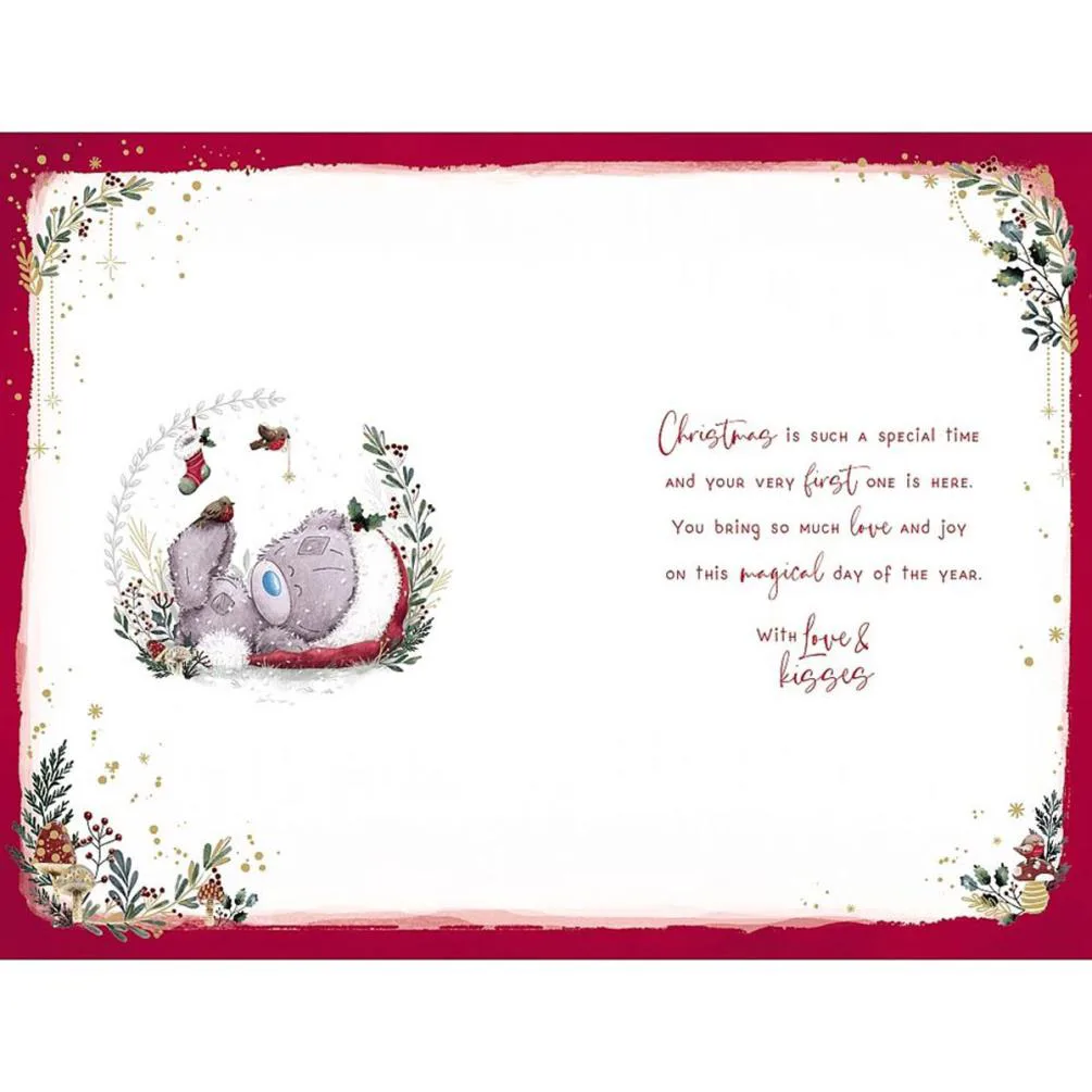 Baby's 1st Christmas Me to You Bear Christmas Card Extra Image 1