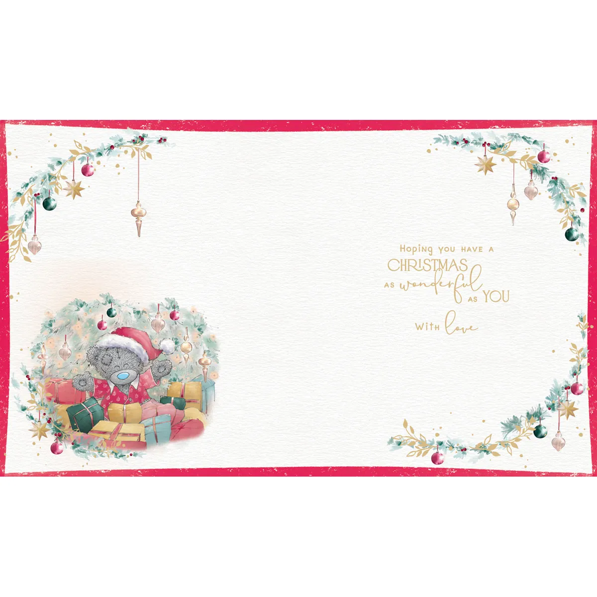 Amazing Great Granddaughter Me to You Bear Christmas Card Extra Image 1