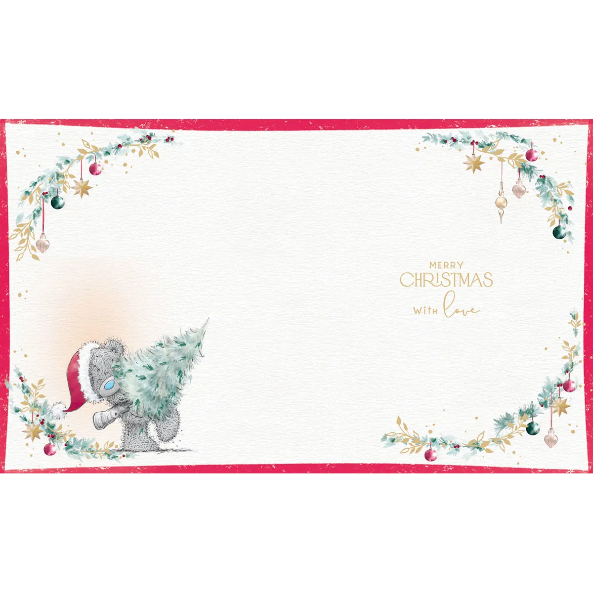 Fabulous Nanny Me to You Bear Christmas Card Extra Image 1
