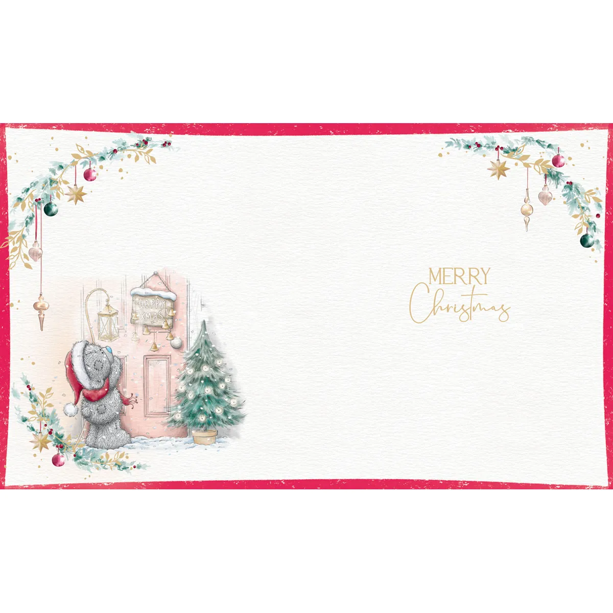 From Our Home to Yours Me to You Bear Christmas Card Extra Image 1