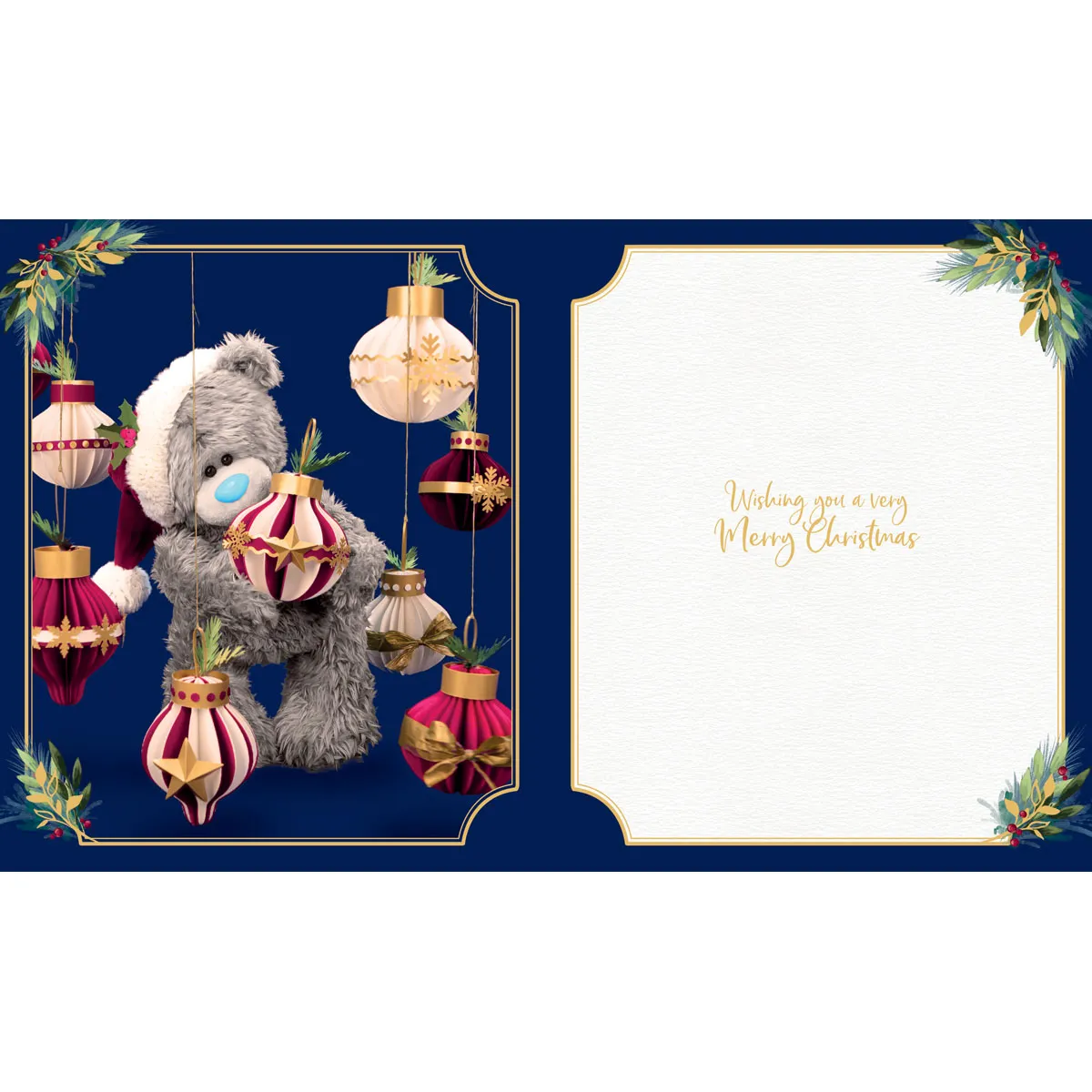 Especially for You Photo Finish Me to You Bear Christmas Card Extra Image 1
