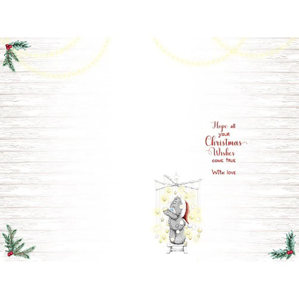 Special Sister Me to You Bear Christmas Card Extra Image 1