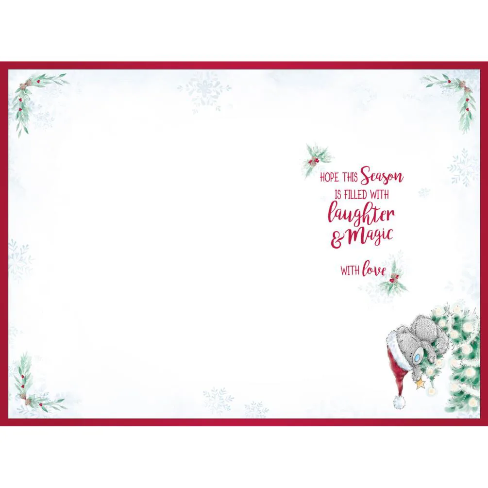 Special Family Me To You Bear Christmas Card Extra Image 1