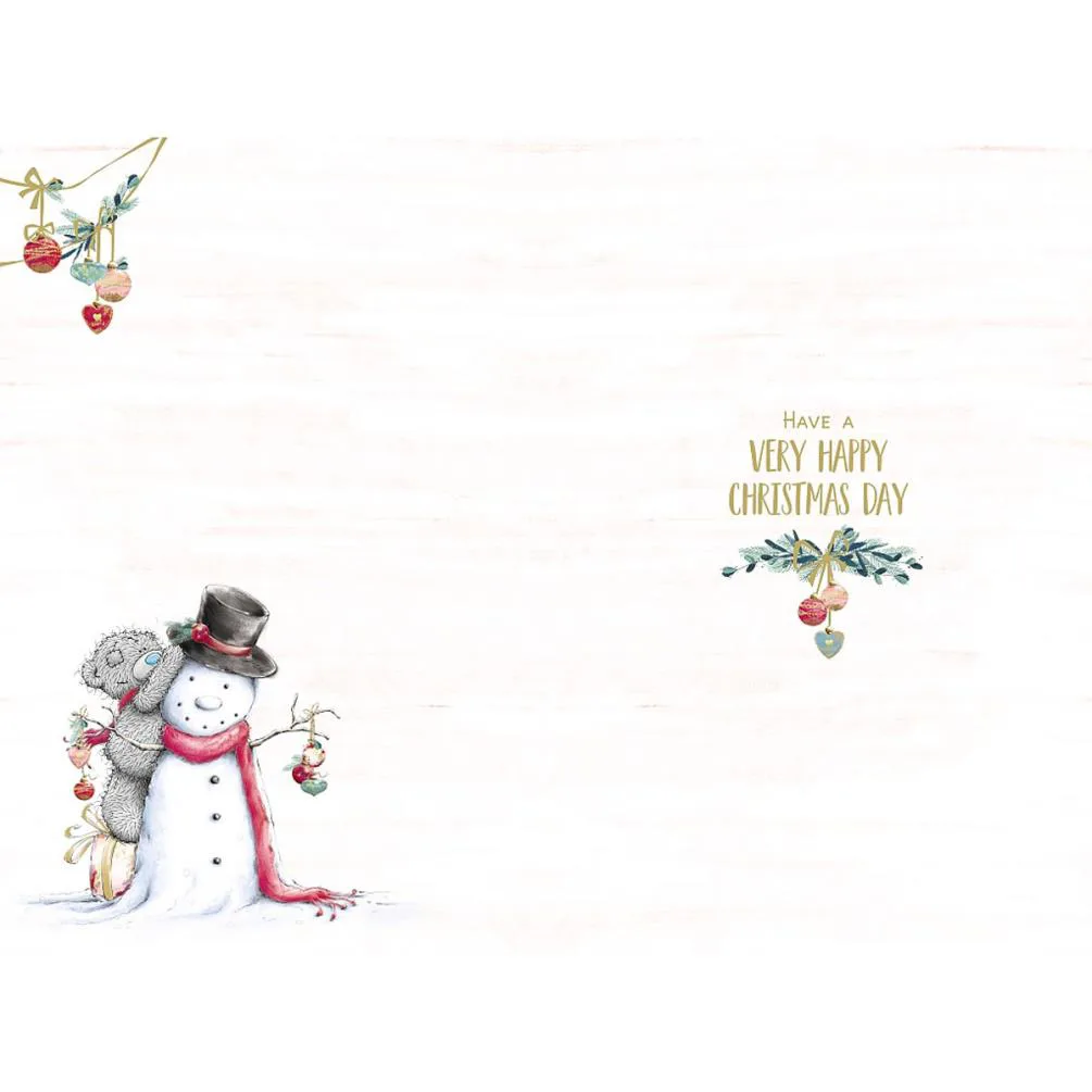 Jingle & Sparkle Me to You Bear Christmas Card Extra Image 1