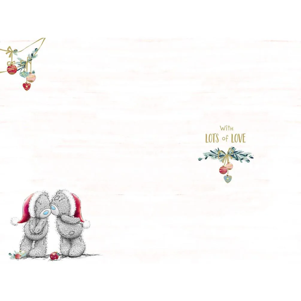 Special Couple Me to You Bear Christmas Card Extra Image 1