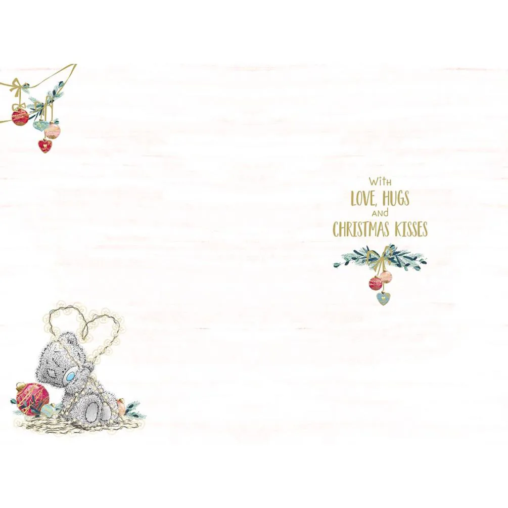 Wonderful Boyfriend Me to You Bear Christmas Card Extra Image 1