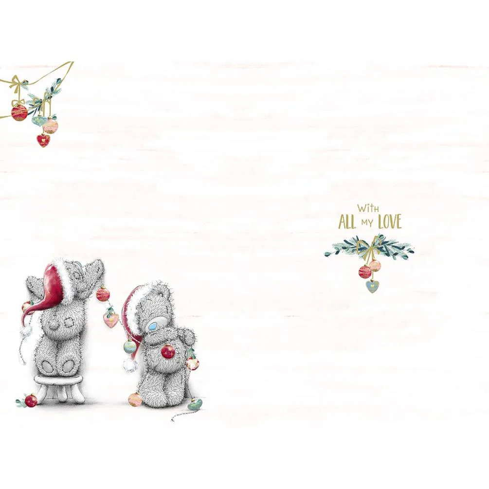 Amazing Husband Me to You Bear Christmas Card Extra Image 1