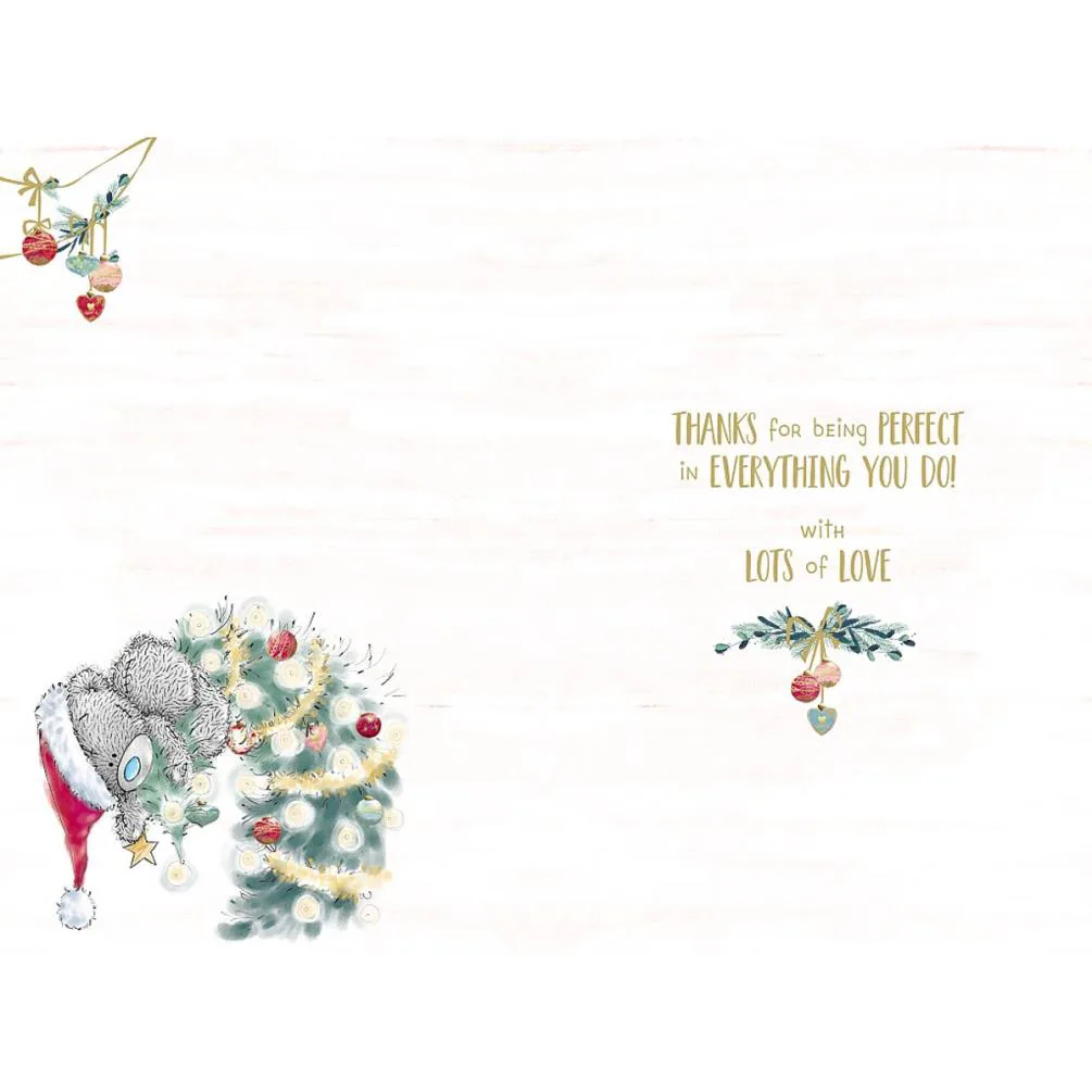 Beautiful Mum Me to You Bear Christmas Card Extra Image 1
