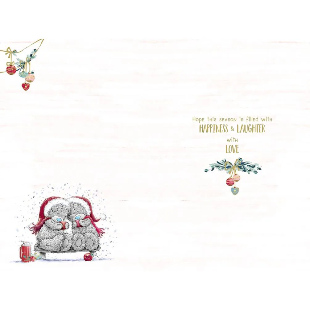 Auntie & Uncle Me to You Bear Christmas Card Extra Image 1