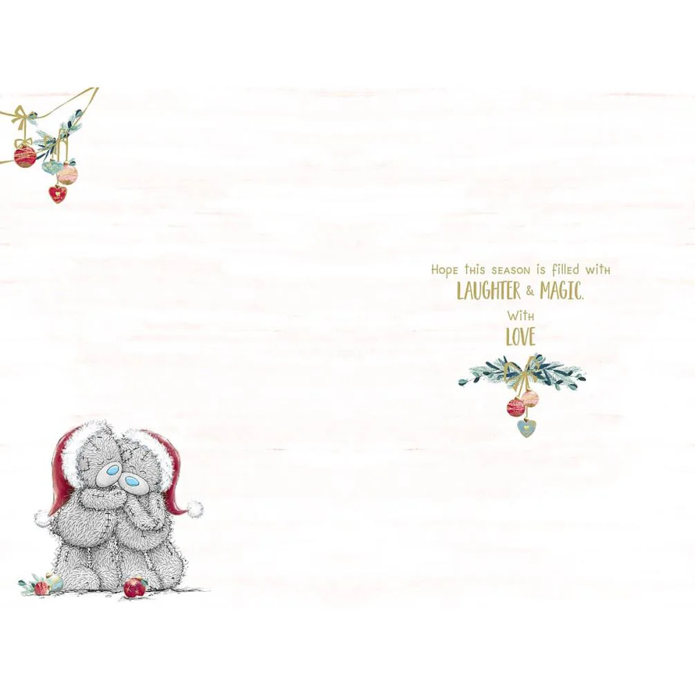 Aunt & Uncle Me to You Bear Christmas Card Extra Image 1