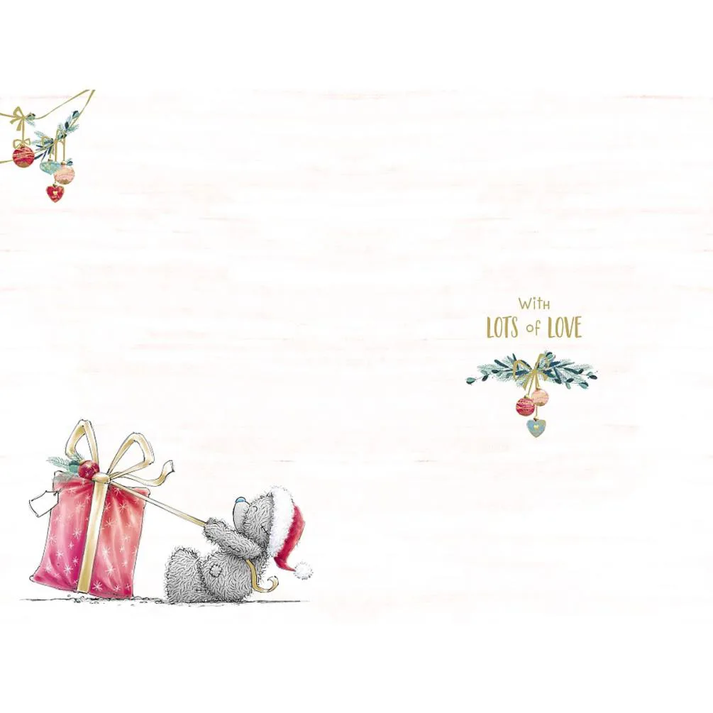 Auntie Me to You Bear Christmas Card Extra Image 1