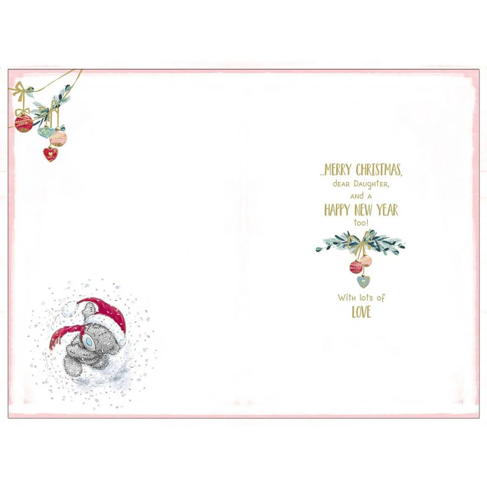 Wonderful Daughter Me to You Bear Christmas Card Extra Image 1