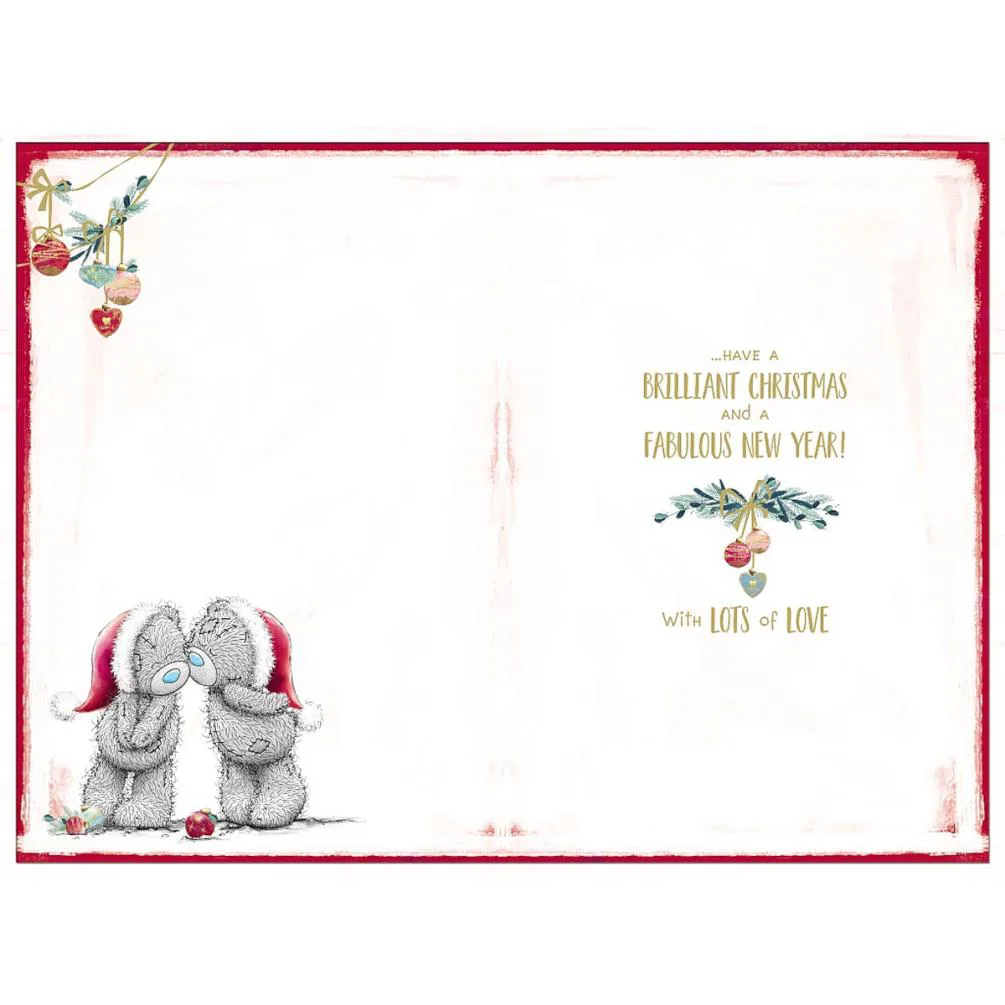 Daughter & Son-In-Law Me to You Bear Christmas Card Extra Image 1