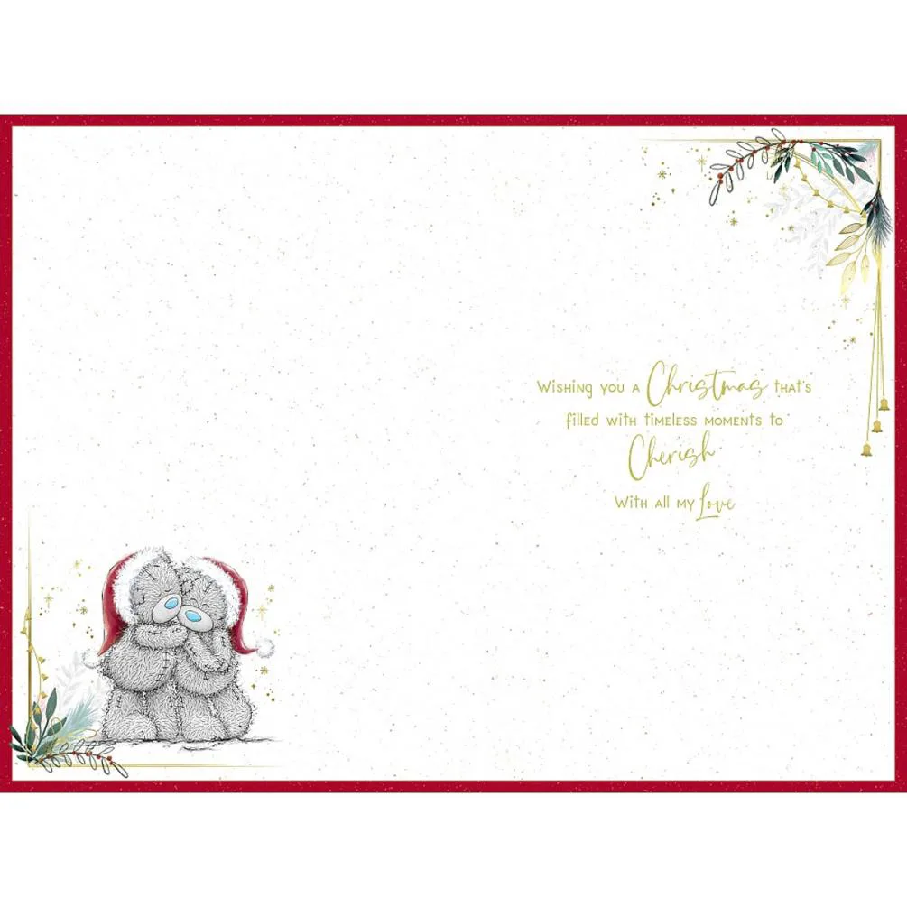 Wonderful Fiancee Me to You Bear Christmas Card Extra Image 1