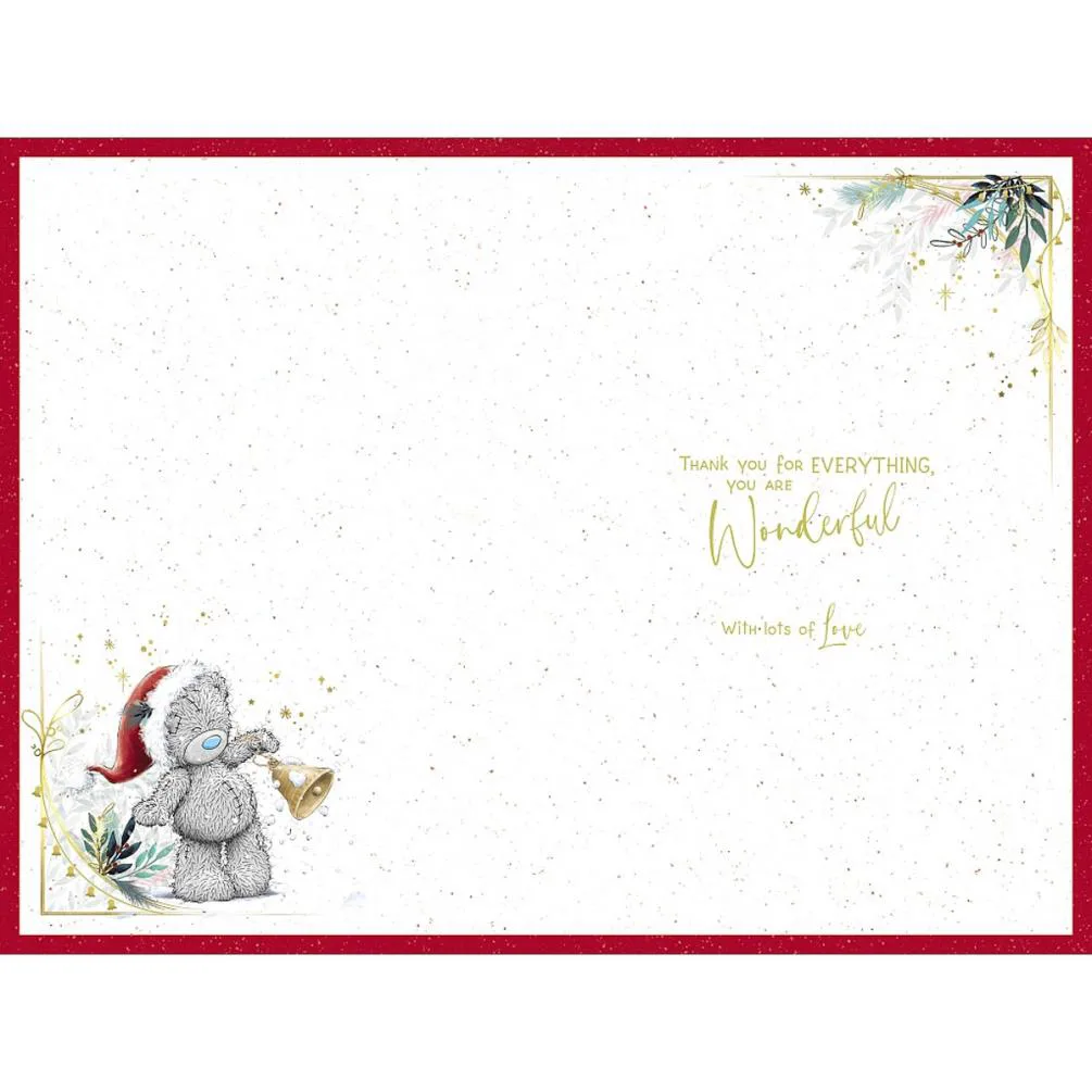 Beautiful Mum Me to You Bear Christmas Card Extra Image 1