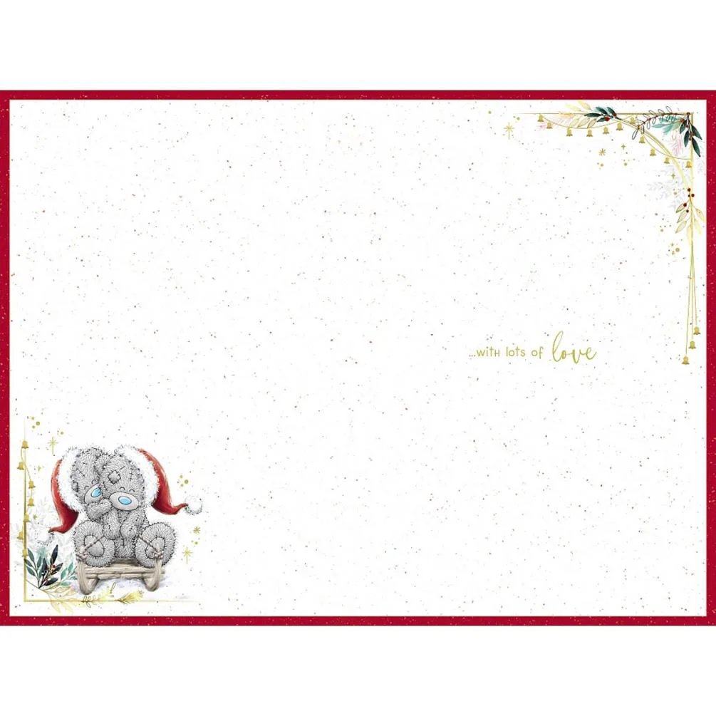 Amazing Sister Me to You Bear Christmas Card Extra Image 1
