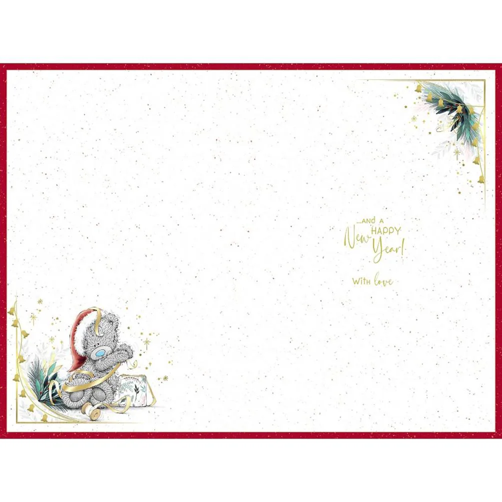 To All The Family Me to You Bear Christmas Card Extra Image 1