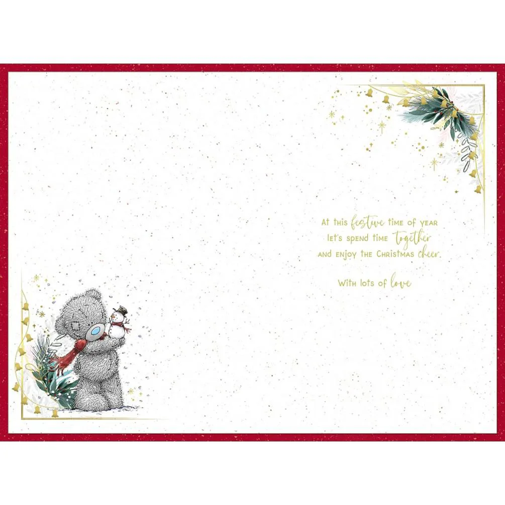 Wonderful Grandson Verse Me to You Bear Christmas Card Extra Image 1