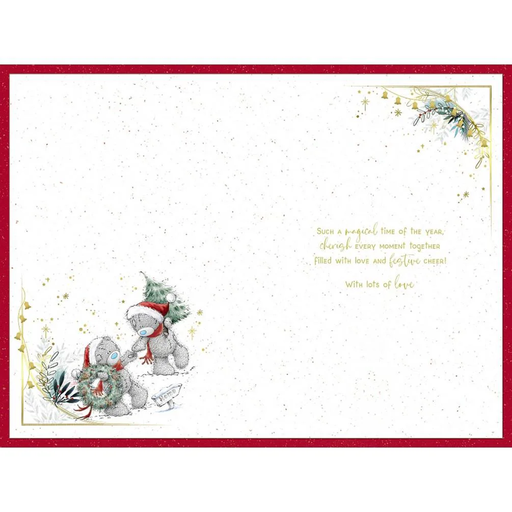 Very Special Couple Me to You Bear Christmas Card Extra Image 1