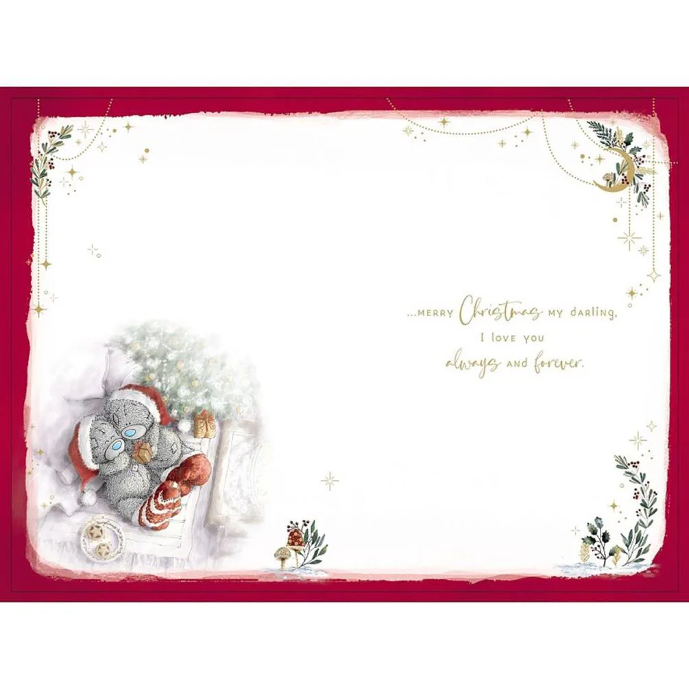 Amazing Husband Verse Me to You Bear Christmas Card Extra Image 1