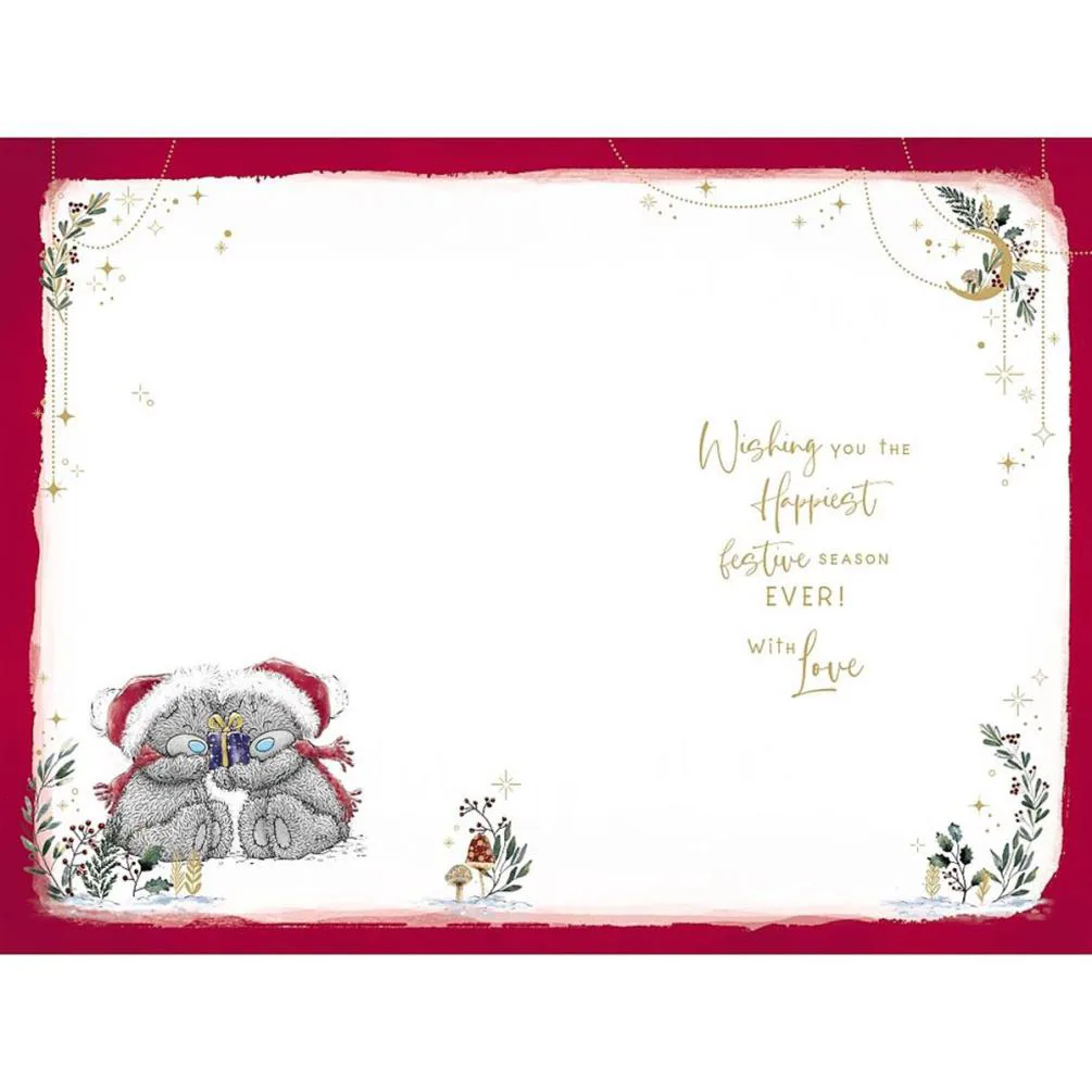 Best Mum & Dad Me to You Bear Christmas Card Extra Image 1
