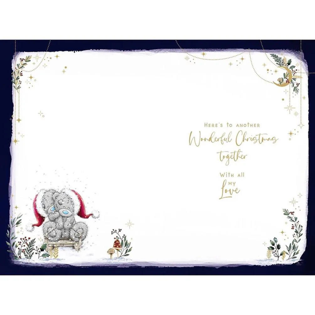 Lovely Husband Me to You Bear Christmas Card Extra Image 1