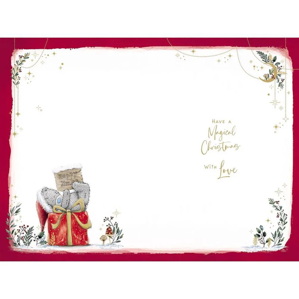 Best Dad Ever Me to You Bear Christmas Card Extra Image 1