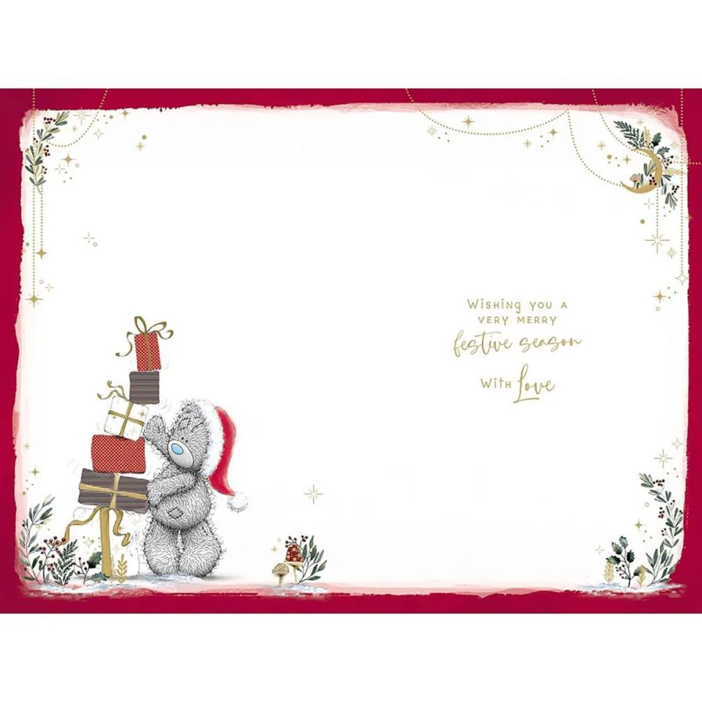Fabulous Sister Me to You Bear Christmas Card Extra Image 1