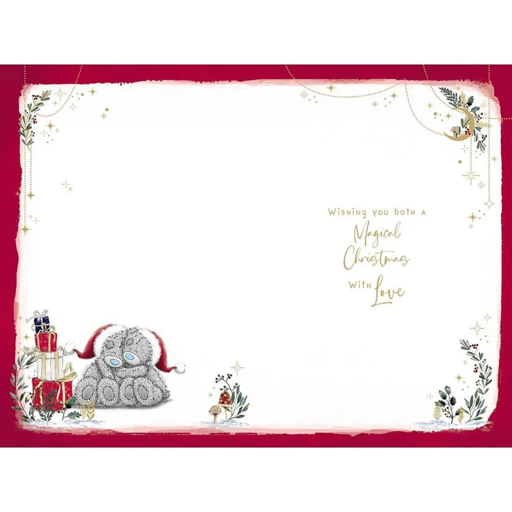 Wonderful Son & Partner Me to You Bear Christmas Card Extra Image 1