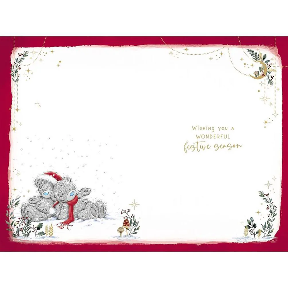 Very Special Couple Me to You Bear Christmas Card Extra Image 1
