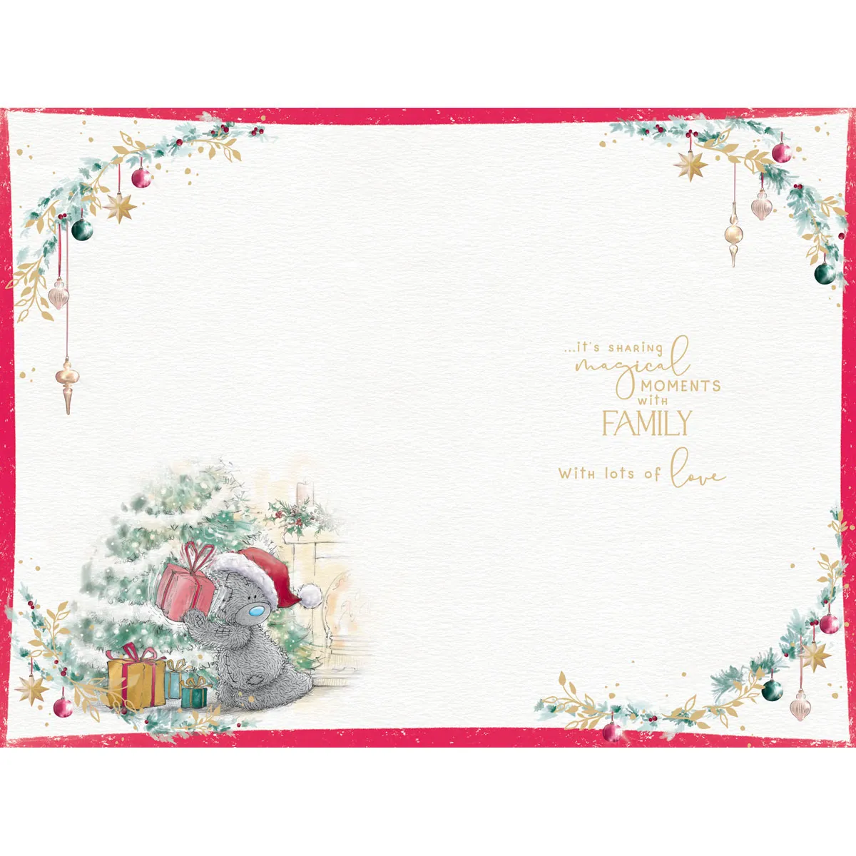 Lovely Daughter Me to You Bear Christmas Card Extra Image 1