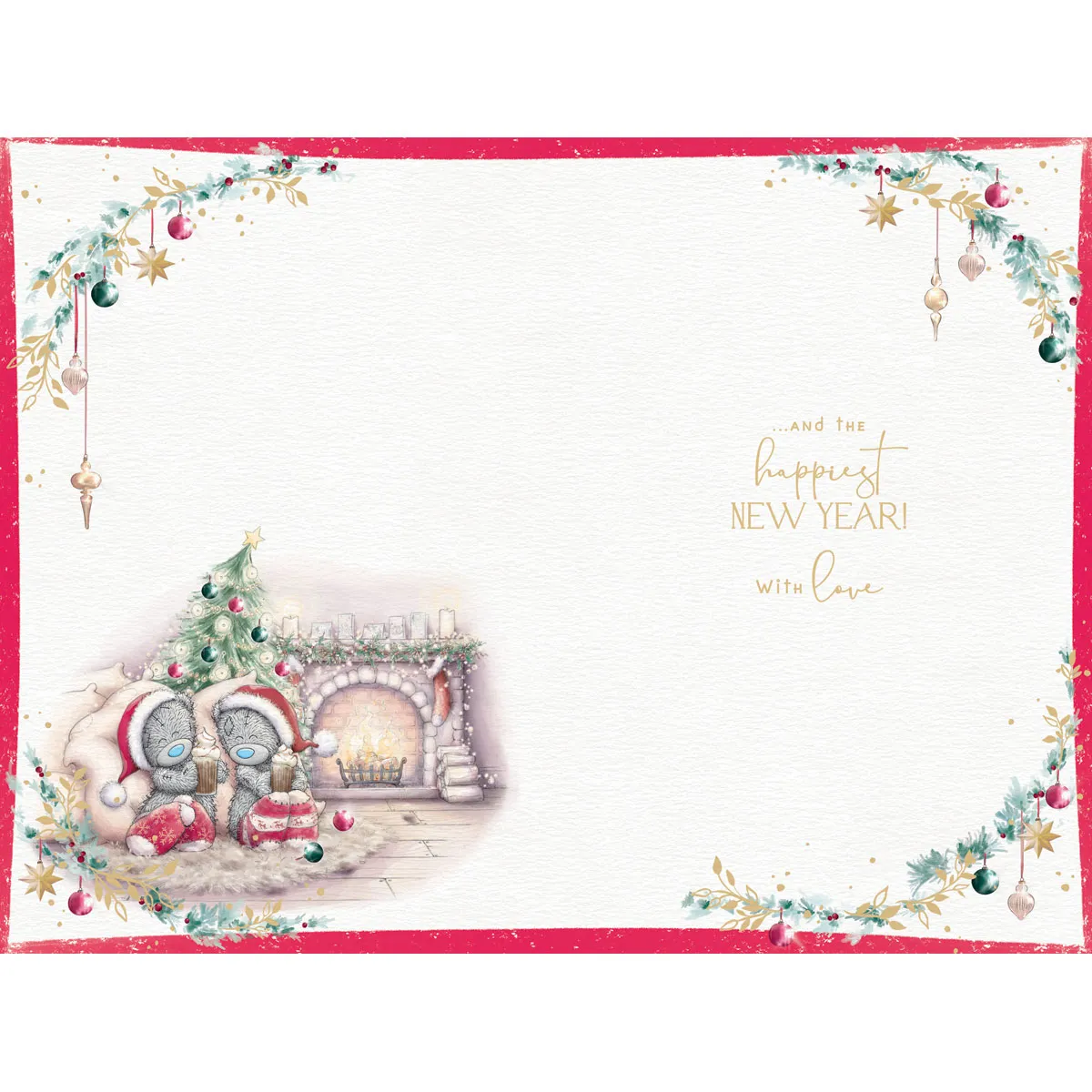 Wonderful Daughter & Partner Me to You Bear Christmas Card Extra Image 1