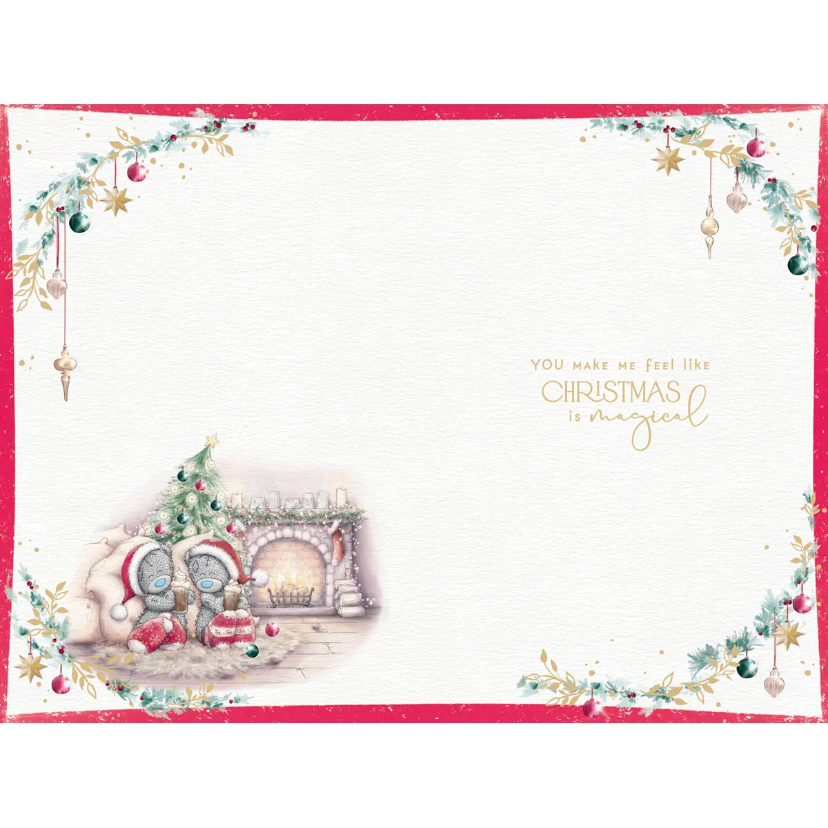Beautiful Girlfriend Me to You Bear Christmas Card Extra Image 1