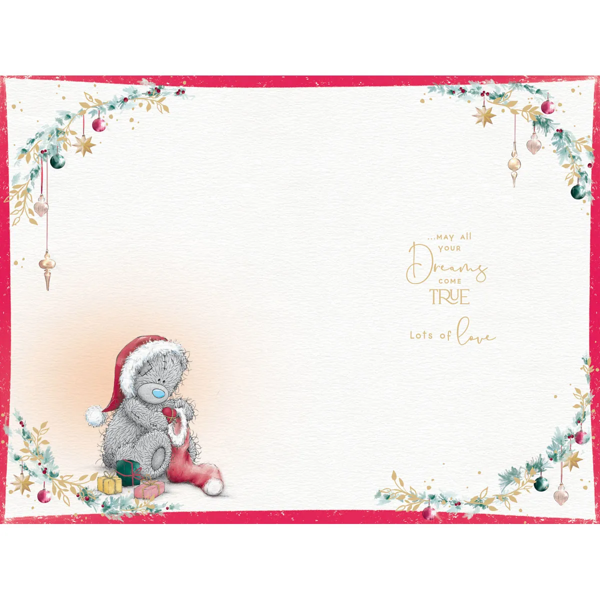 Wonderful Granddaughter Me to You Bear Christmas Card Extra Image 1
