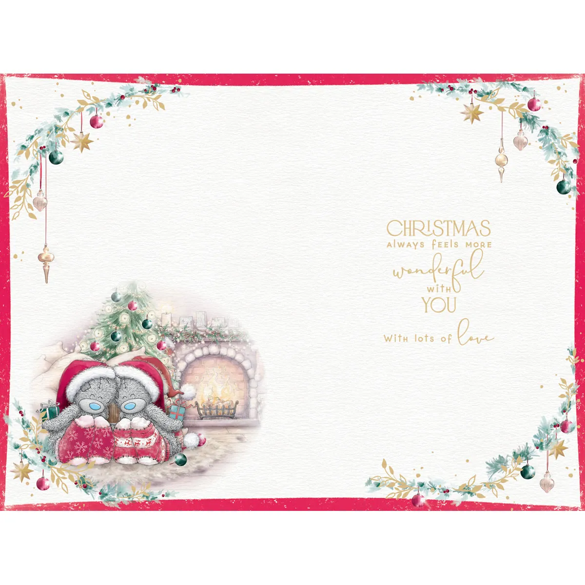 Beautiful Mum Me to You Bear Christmas Card Extra Image 1