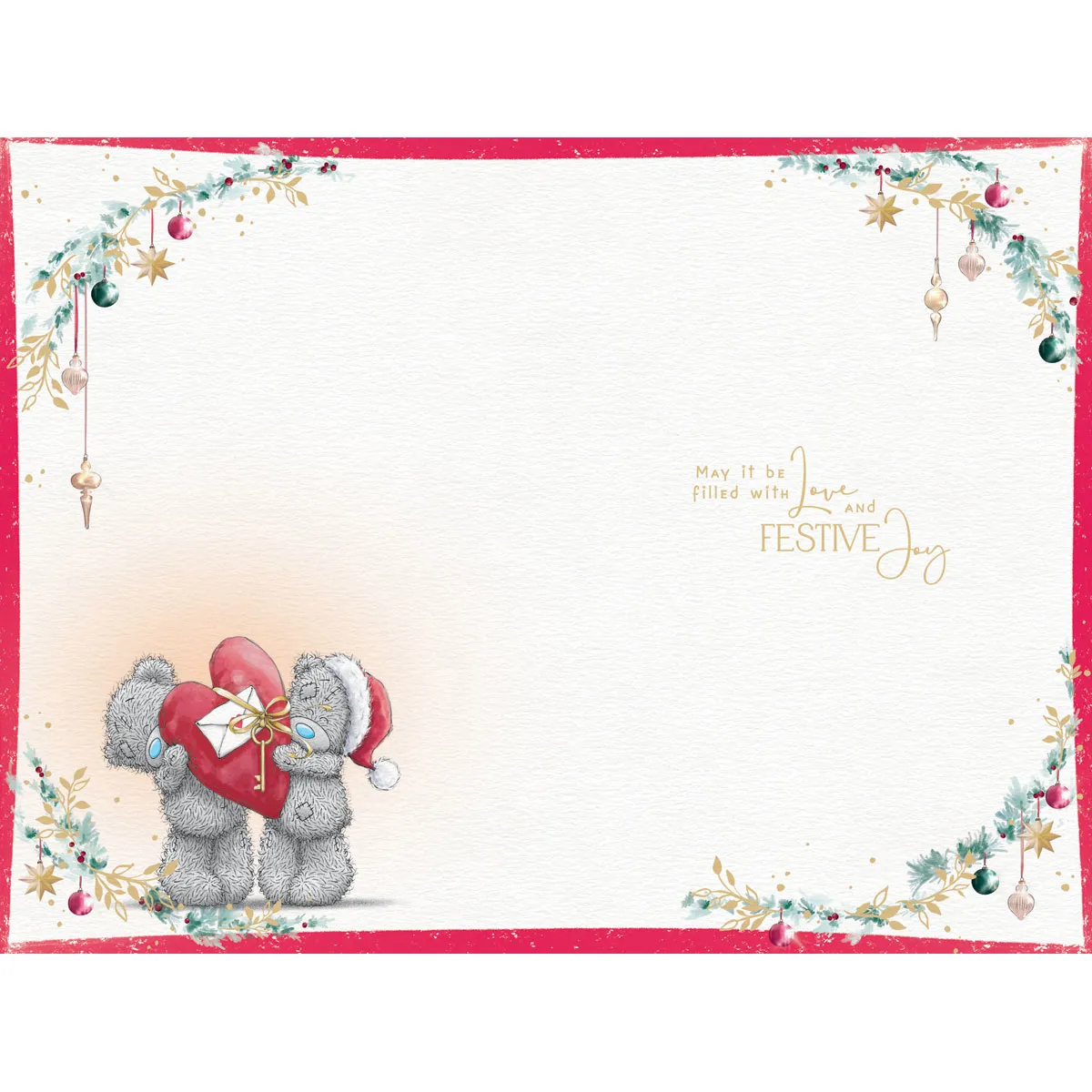 Sister & Partner Me to You Bear Christmas Card Extra Image 1