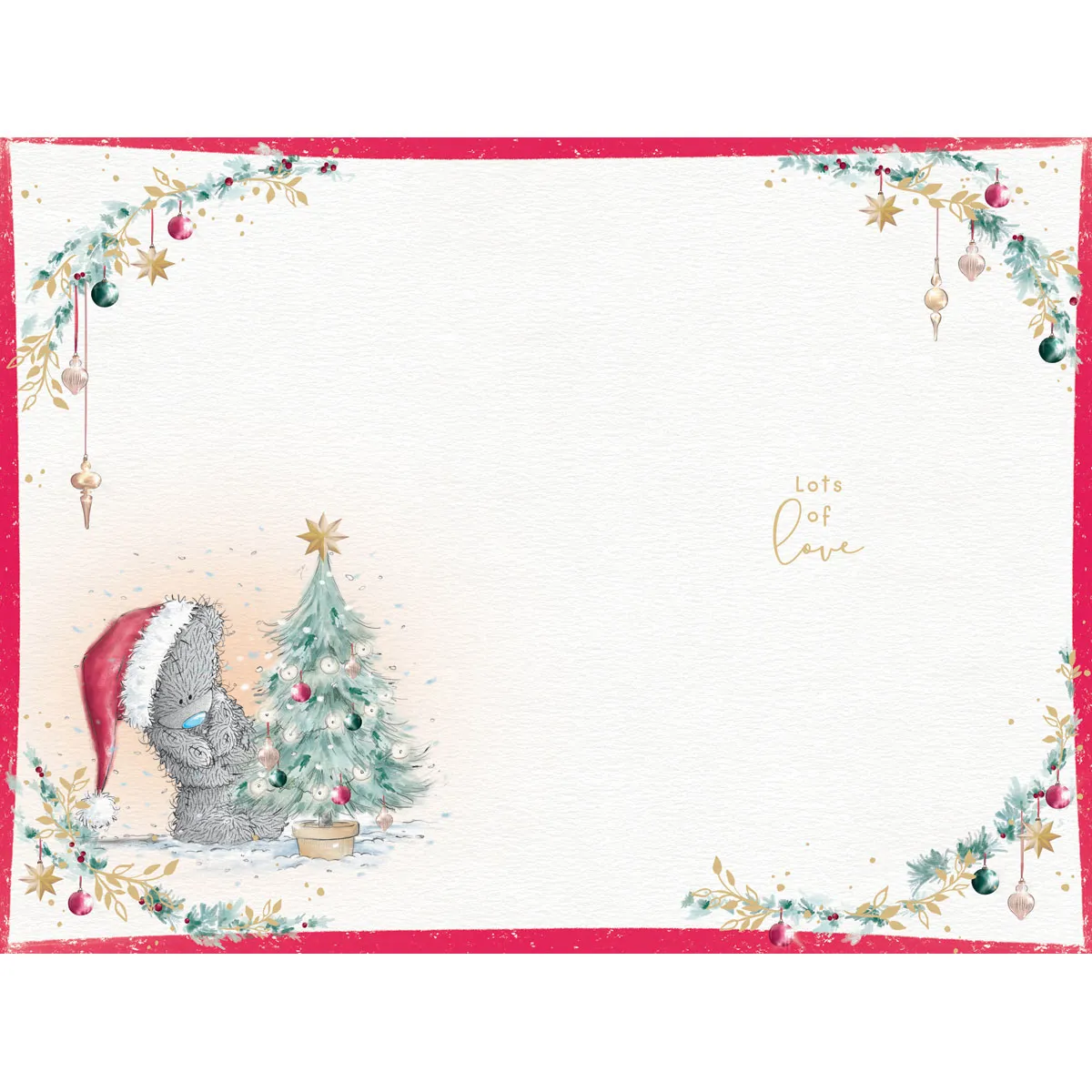 Special Dad Me to You Bear Christmas Card Extra Image 1