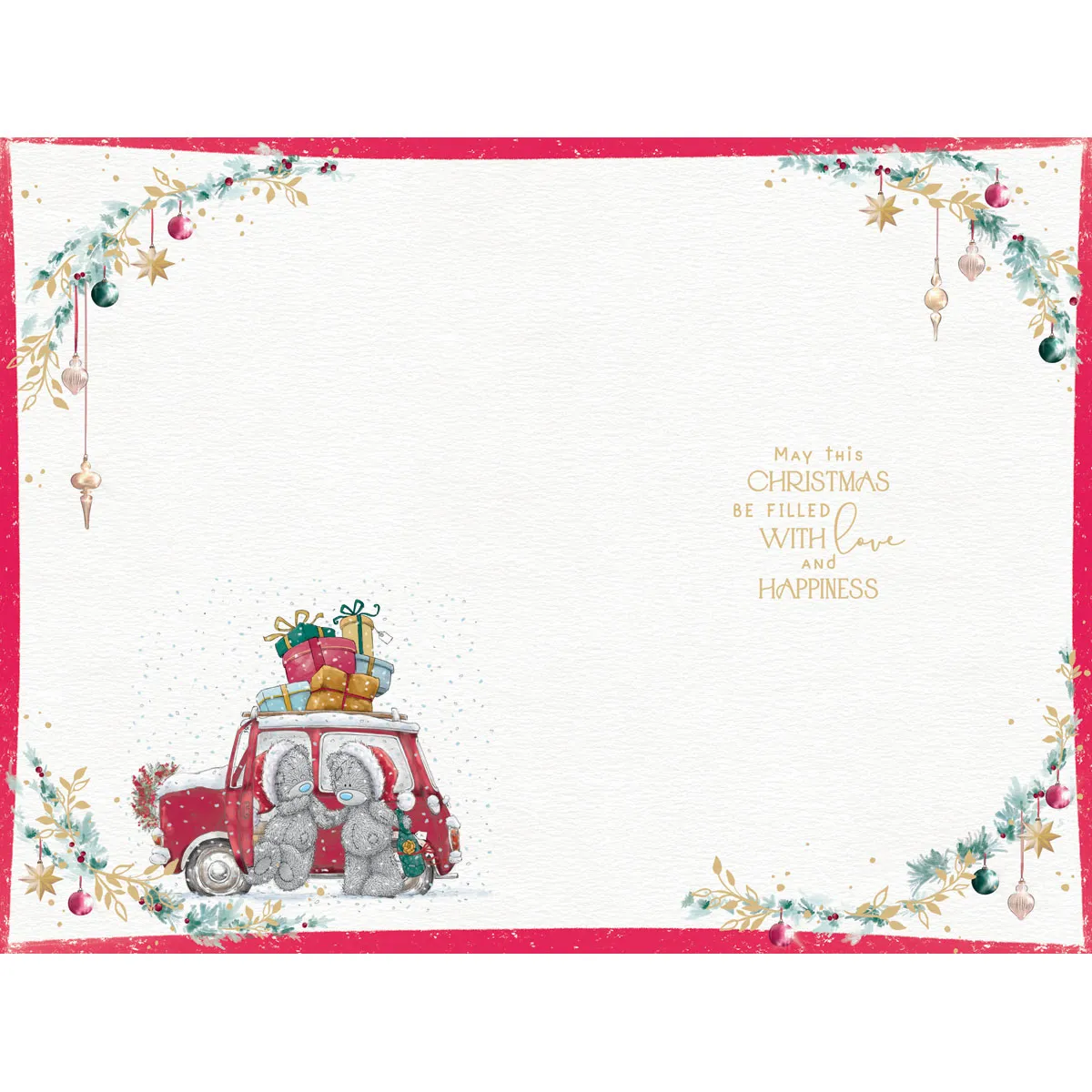 Wonderful Fiance Me to You Bear Christmas Card Extra Image 1