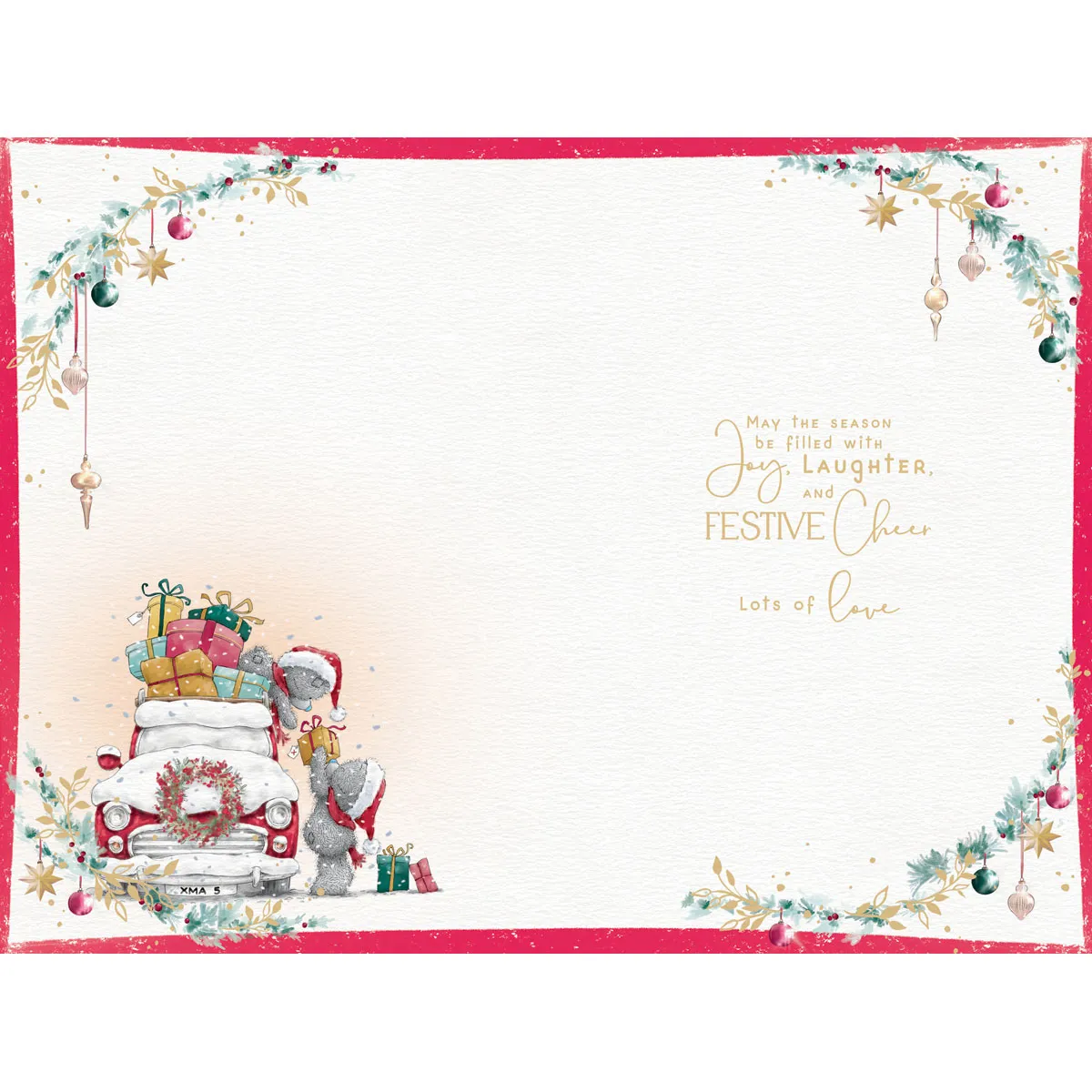 Wonderful Auntie & Uncle Me to You Bear Christmas Card Extra Image 1