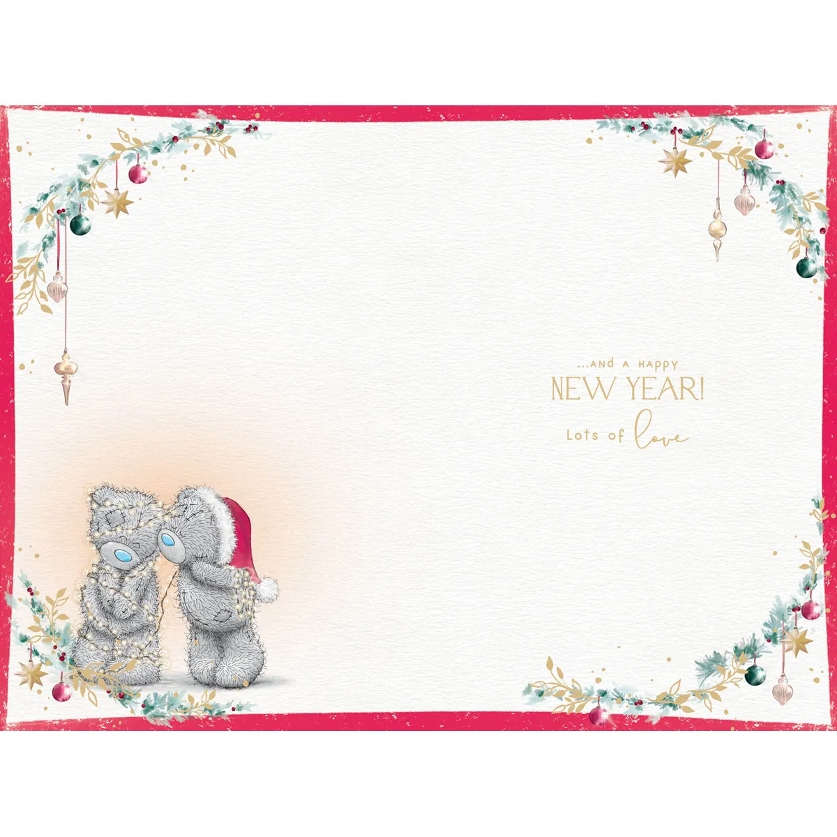 Amazing Aunty & Uncle Me to You Bear Christmas Card Extra Image 1