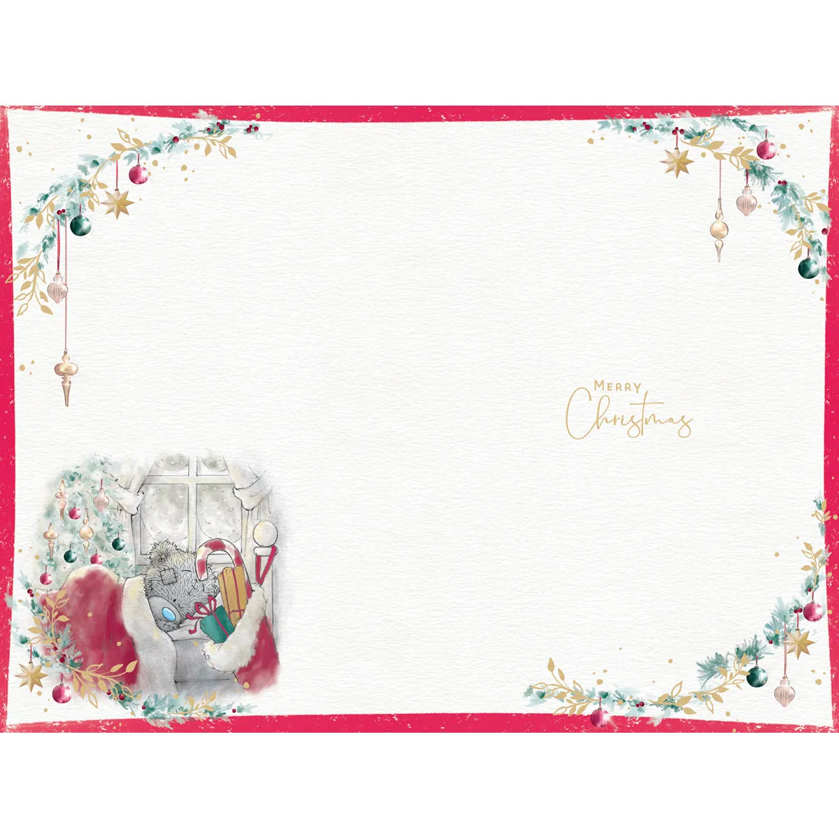 Santa Outfit Me to You Bear Christmas Card Extra Image 1