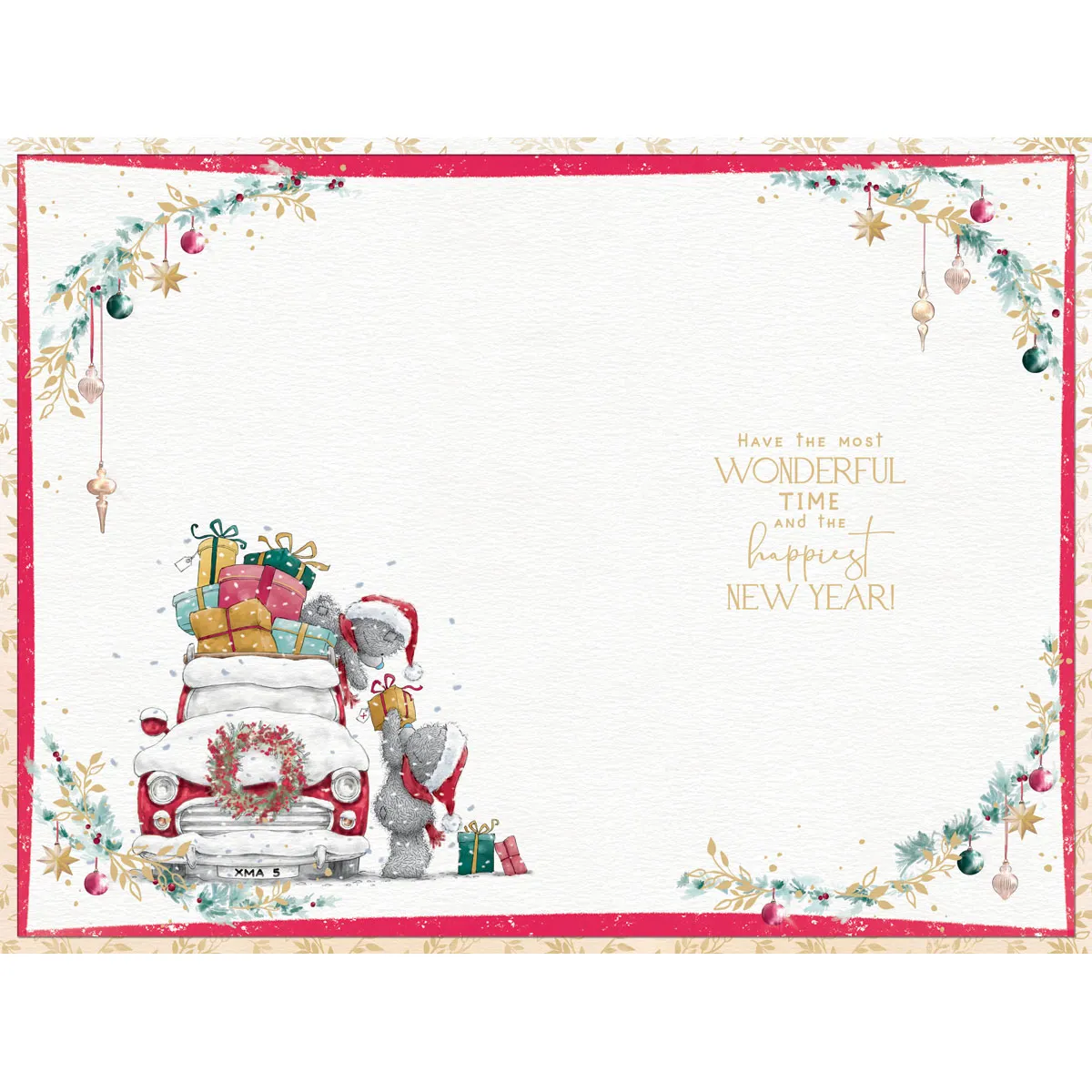 Special Friends Me to You Bear Christmas Card Extra Image 1