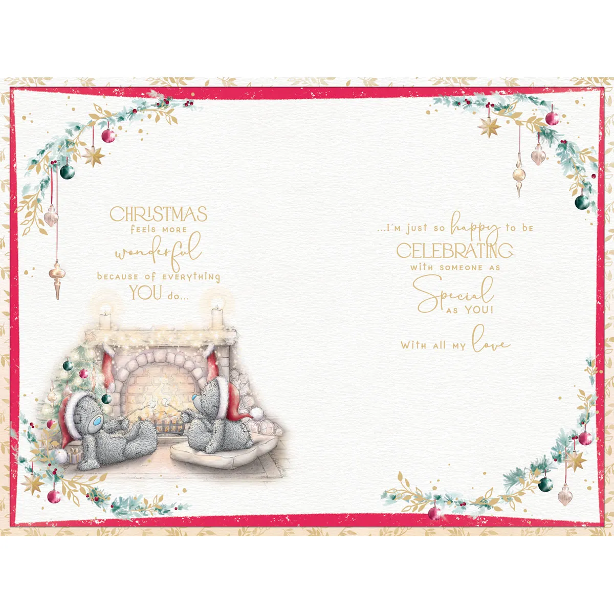 Special Person In My Life Me to You Bear Christmas Card Extra Image 1