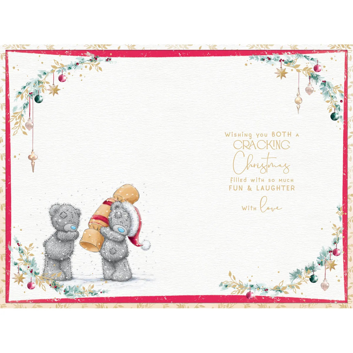 Lovely Daughter & Son in Law Me to You Bear Christmas Card Extra Image 1