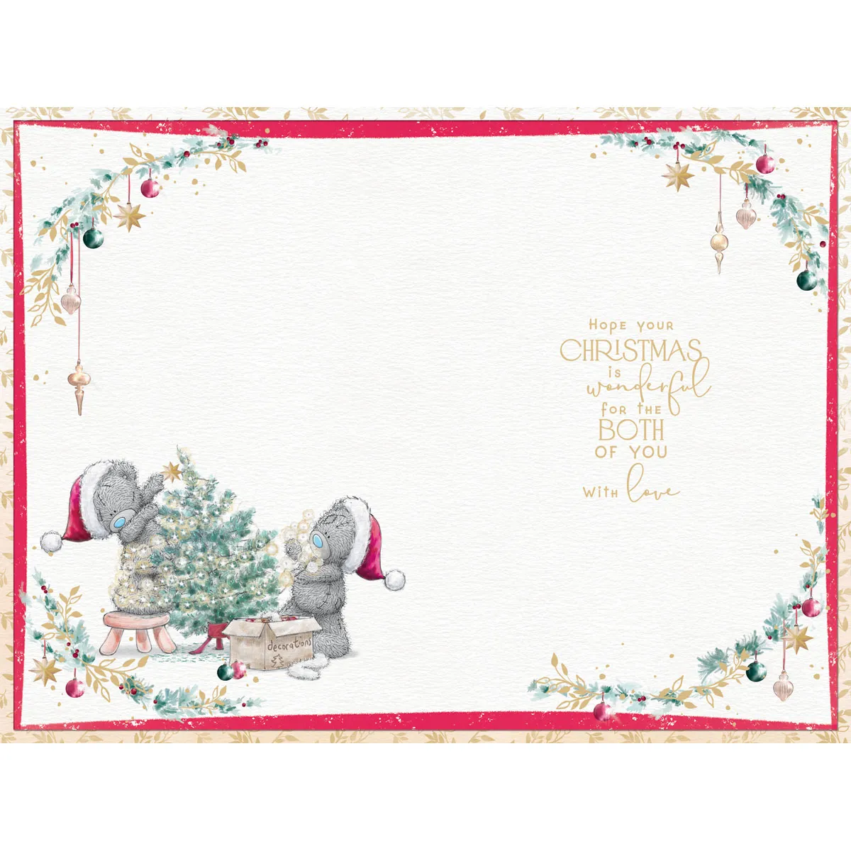 Lovely Sister & Brother in Law Me to You Bear Christmas Card Extra Image 1