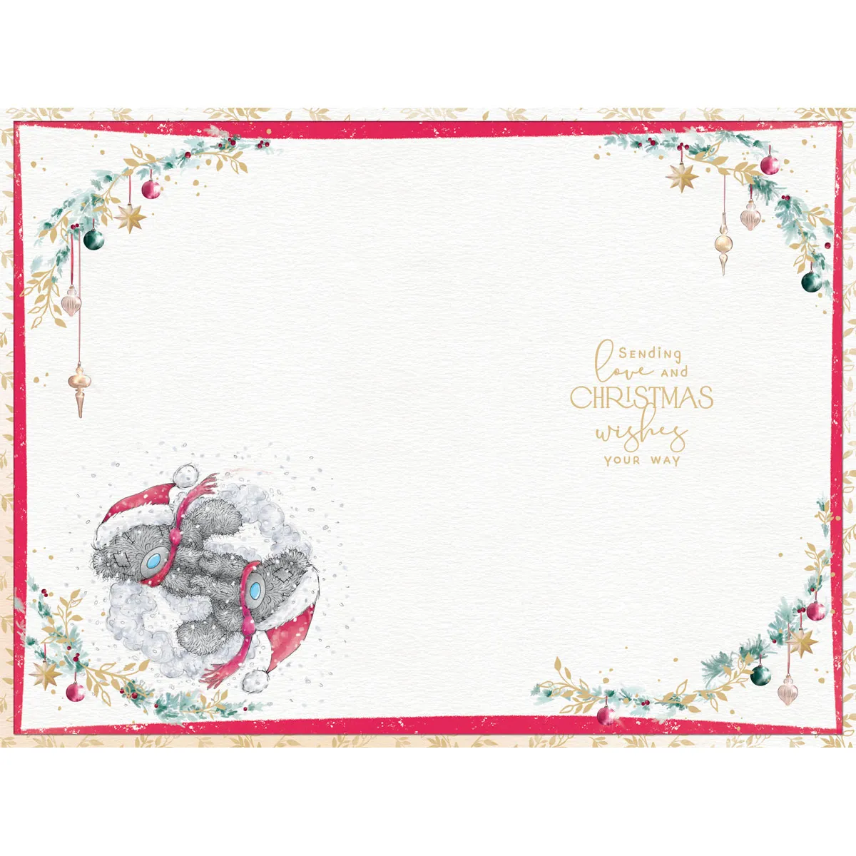 Amazing Son & Daughter in Law Me to You Bear Christmas Card Extra Image 1