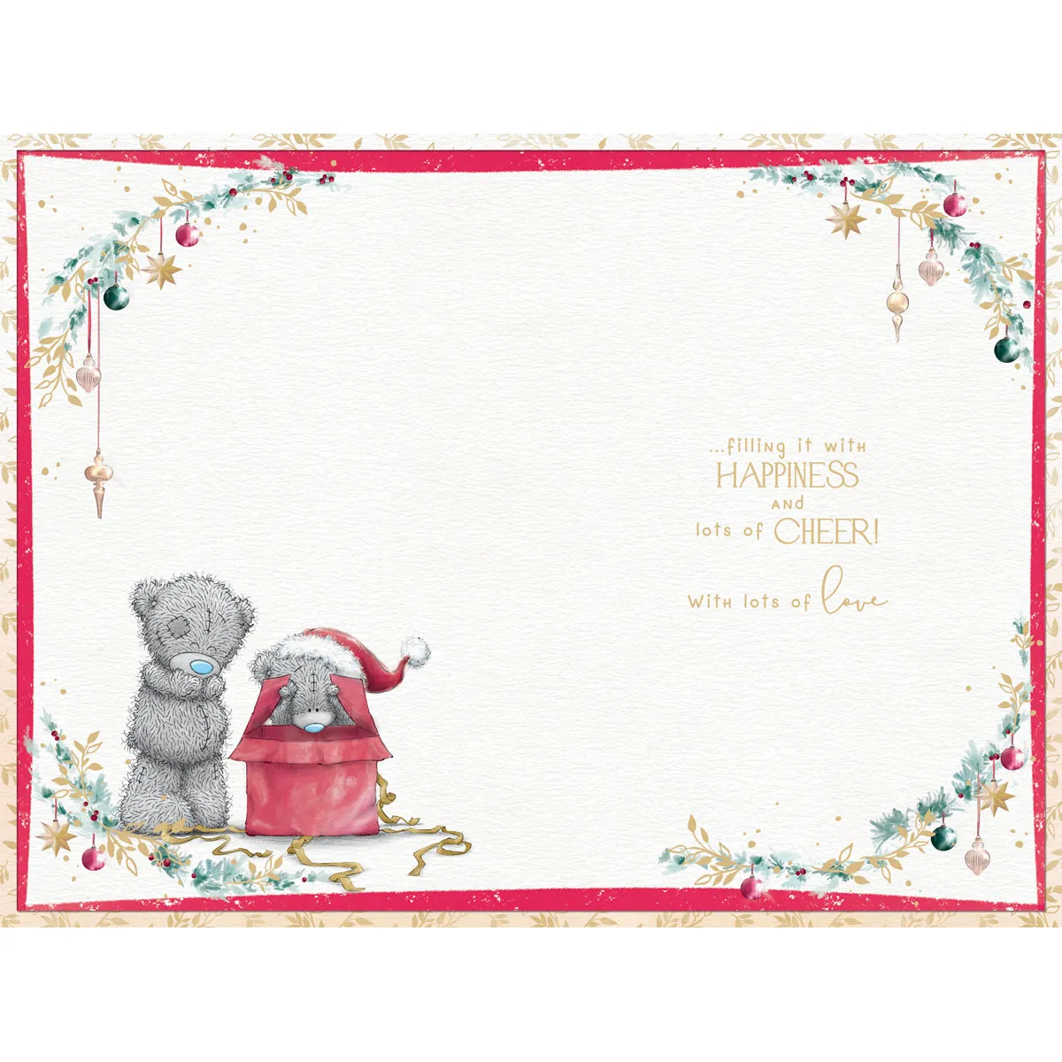 Wonderful Grandparents Me to You Bear Christmas Card Extra Image 1
