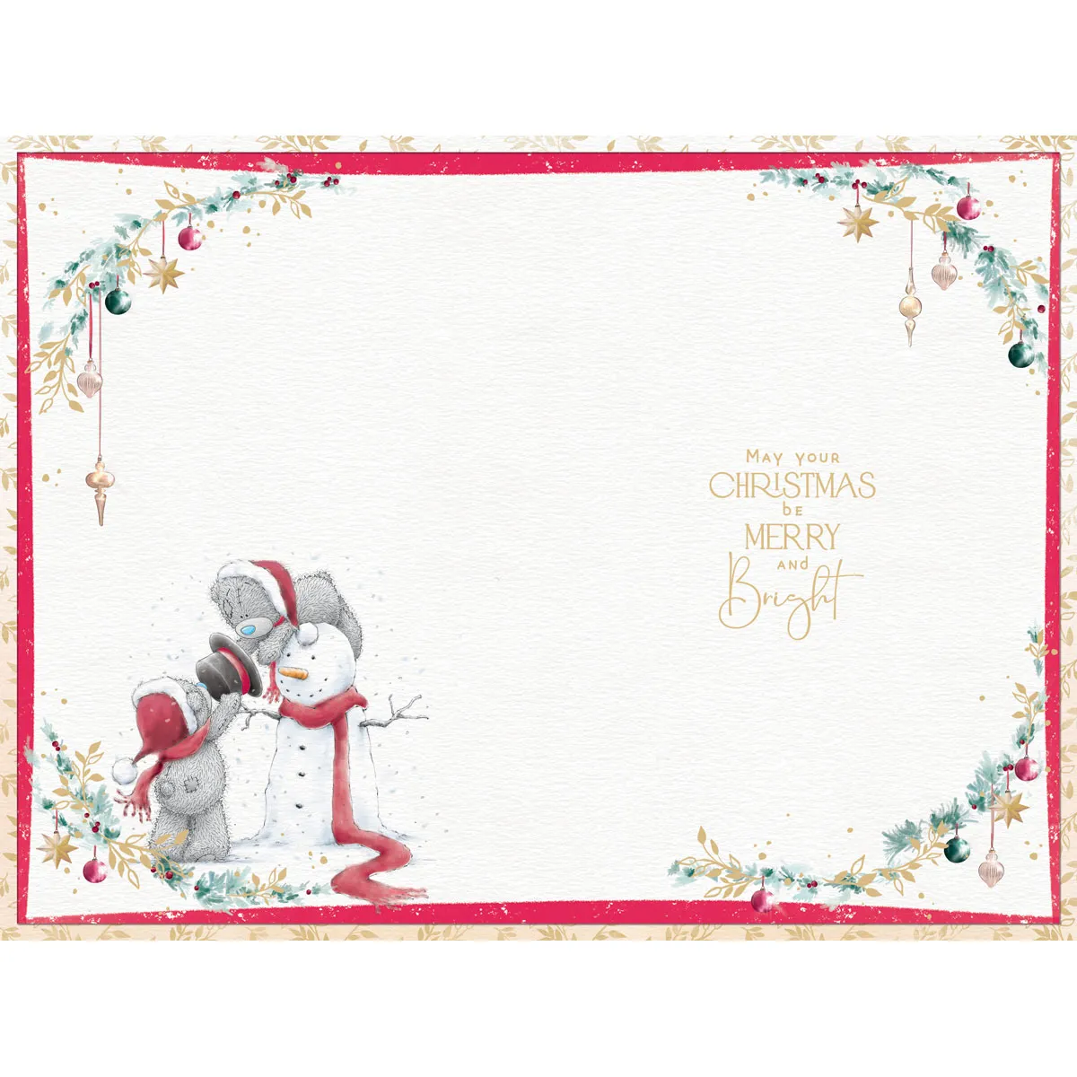 Lovely Mam & Dad Me to You Bear Christmas Card Extra Image 1